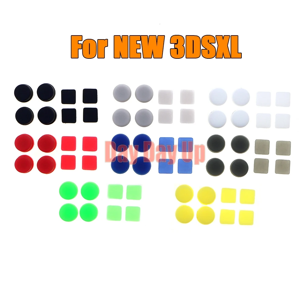 30 комплектов верхних ЖК-винтов, крышка отверстия для новой консоли 3DS XL LL, передний и задний винт, резиновая крышка ножек