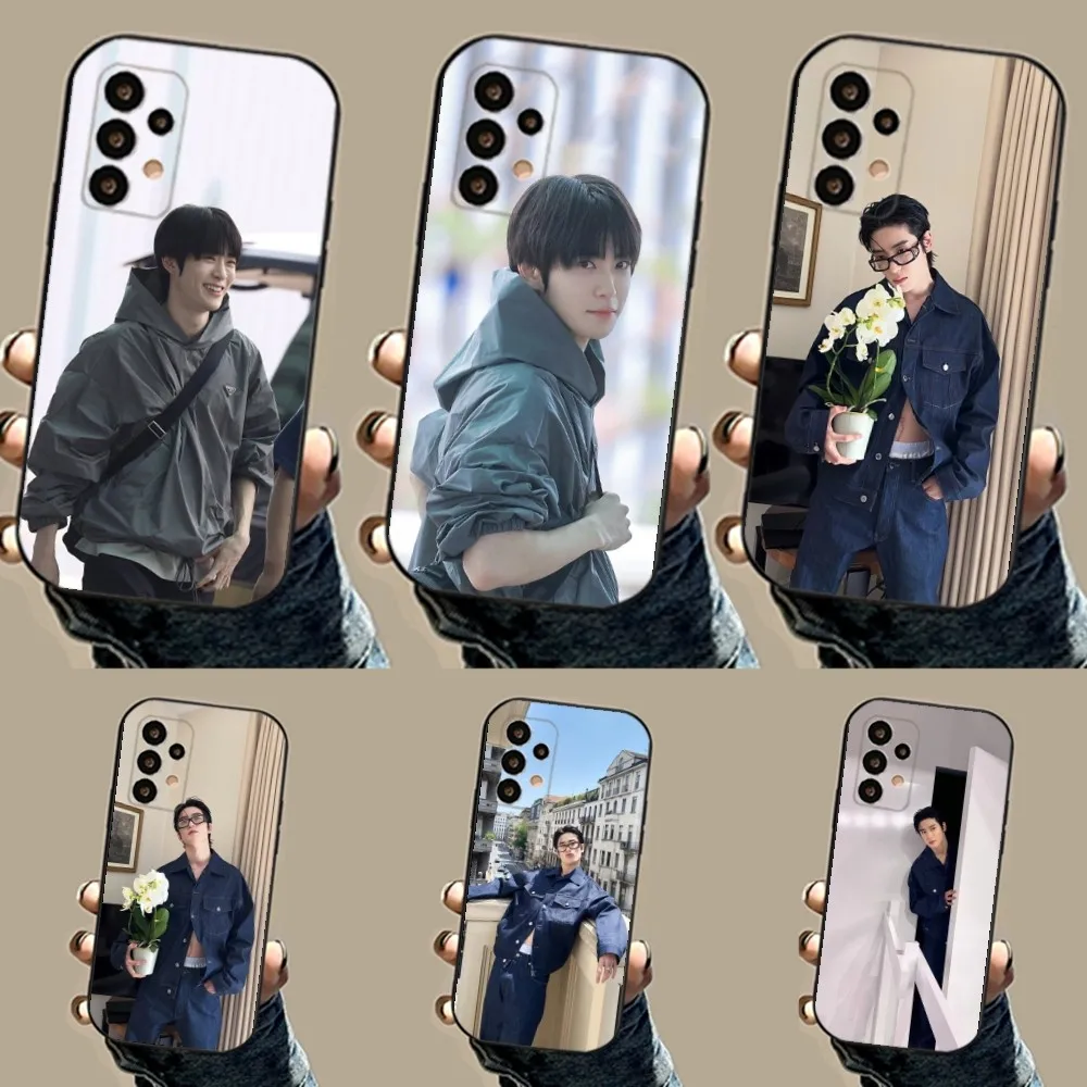 N-NCT JaeHyun Kpop Phone Case For Samsung S24,23,23,22,30,21,10,9,Note20 Ultra,Lite,Ultra,5G,Plus,FE,Black Soft Case