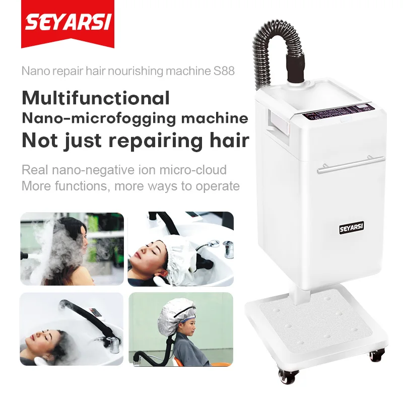 seyarsi nano mist hair care equipment for hair salon hot Steam multi function hair nursing machine