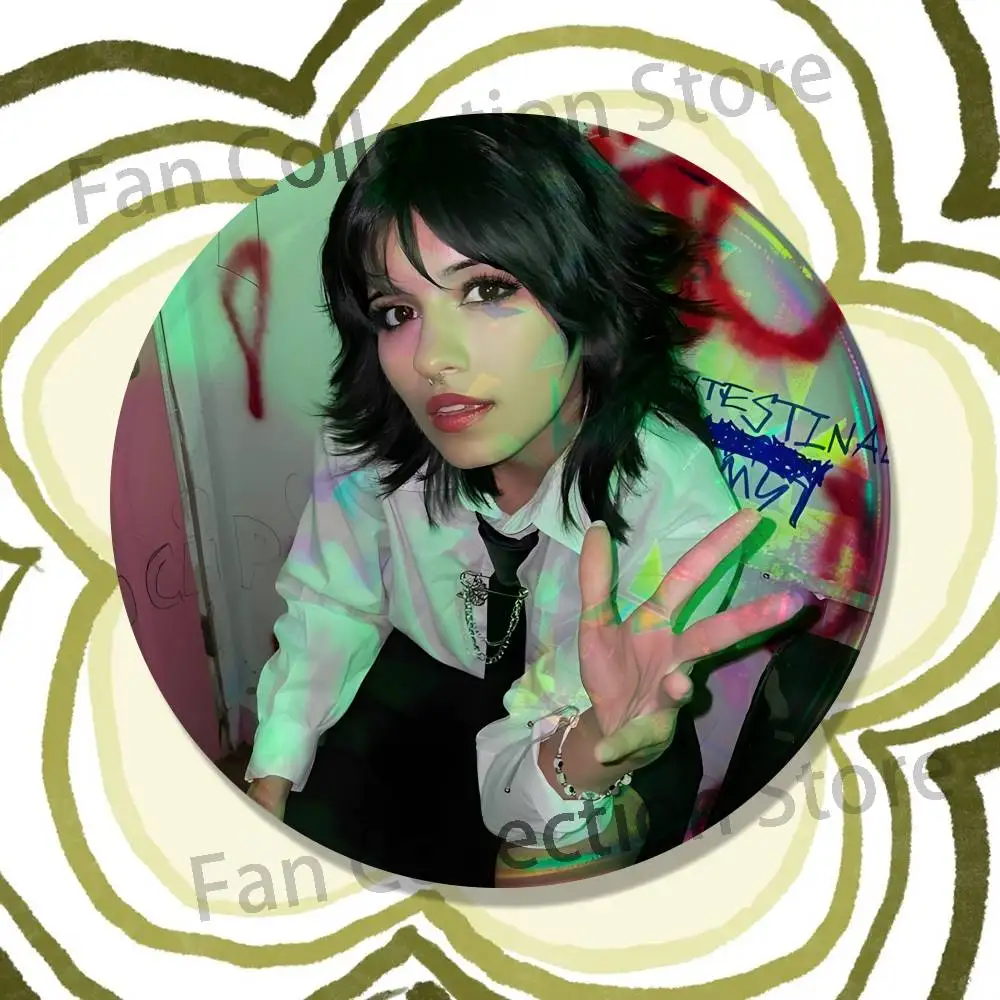 V-Violent Vira Brooches for Backpack Accessories 25mm,32mm,48mm,58mm,75mm Round Enamel Pins Cartoon Badge