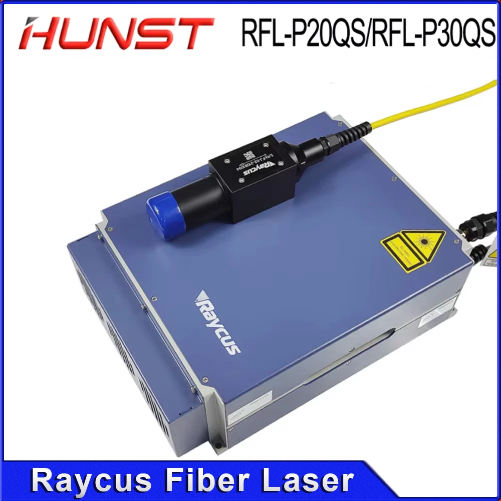 Hunst RFL-P20QS/30QS Raycus 20W 30W Q-switched Pulse Fiber Laser Source 1064nm Module for Metal Marking and Engraving Machine