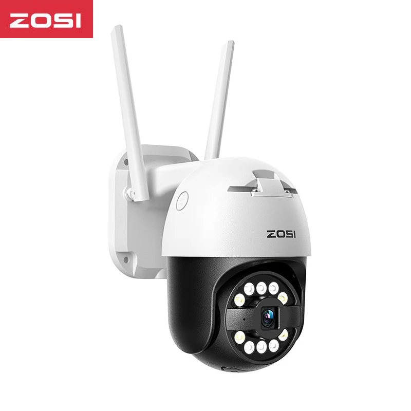 ZOSI C296 5MP/8MP PTZ WiFi Camera Person Vehicle Package Detect Wireless CCTV Video Surveillance Camera Home Security Protection