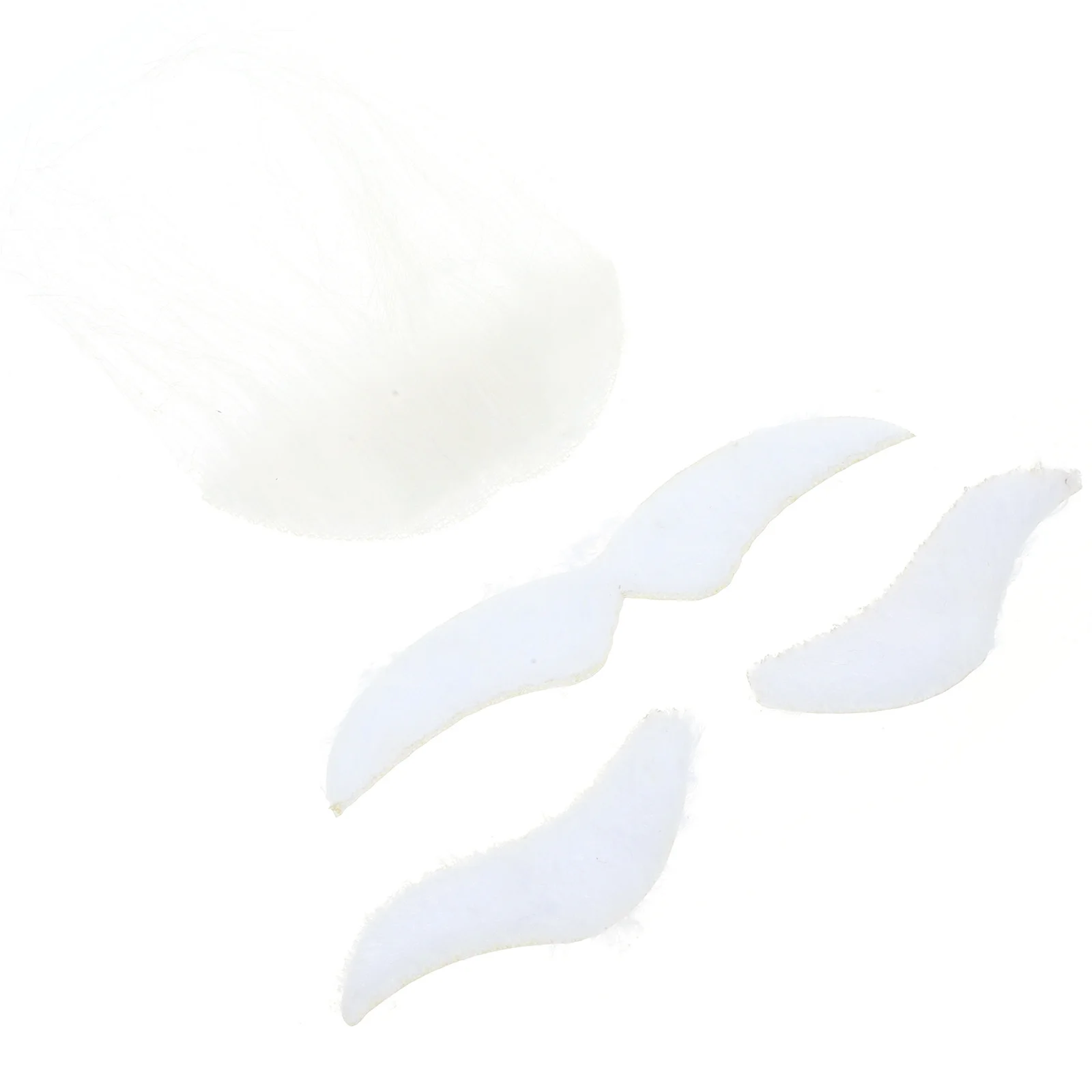 مجموعة واحدة من الشوارب المزيفة، مجموعة دعامة اللحية للحفلات التنكرية للهالوين، شارب مزخرف للبالغين، أداء مسرح الكرنفال #1