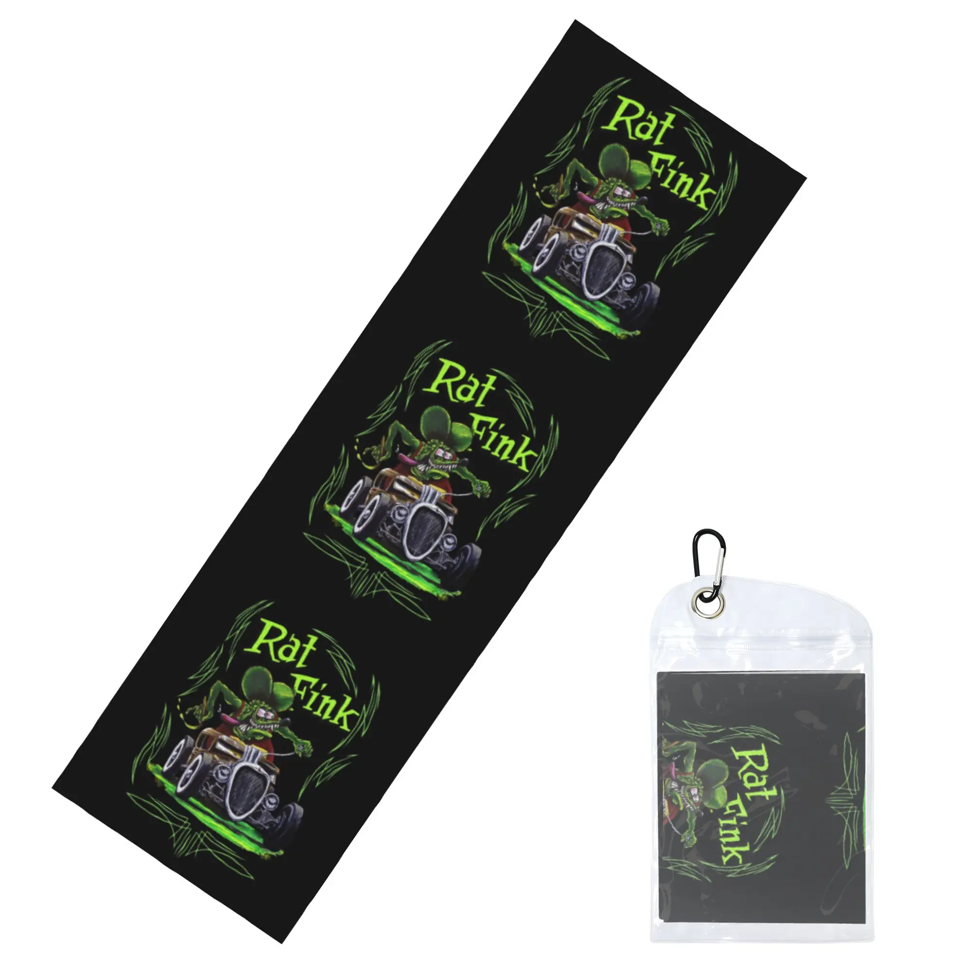 Rat Fink Classic Cold Exercise Towel Quick Drying Face Towel Comic Cartoon Bath Towels