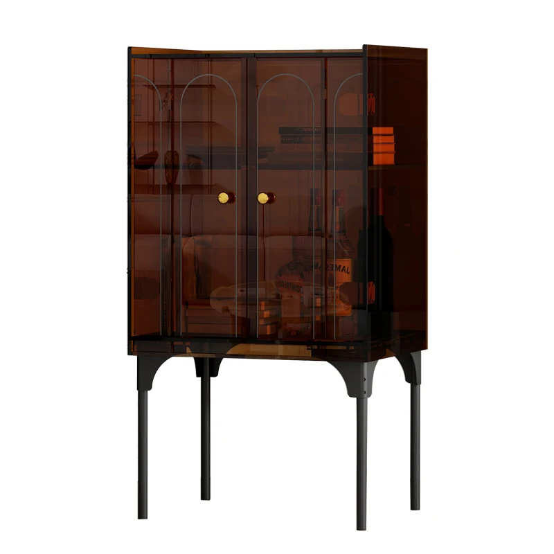 

Sideboard Cabinet Modern Minimalist Living Room Tea Cabinet Acrylic Storage Cabinet Hallway Wall Cabinet Light Luxury