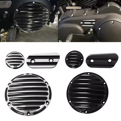 Motorcycle 6 Holes Derby Timer Clutch Timing Covers Inspection Cover Cap For Harley Sportster Iron XL883 XL1200 Seventy Two