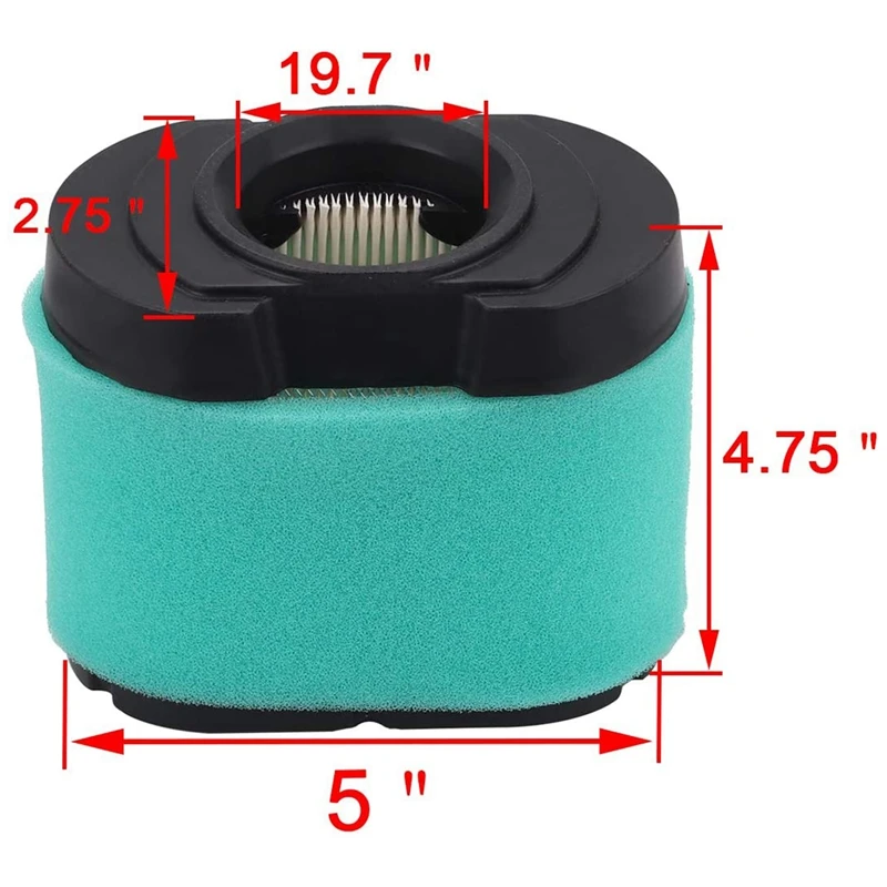 

ABKJ-792105 276890 Air Filter +492932 Oil Fuel Filter For BS 4163205 4163206 For LA165 D160 MIU11515 Lawn Mower