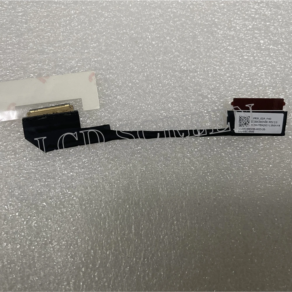 NEW LCD Flex Cable For HP X360 Tpn-c147 13-ay 13-BD GPR31 FHD Screen Ribbon Cable DC02C000V00