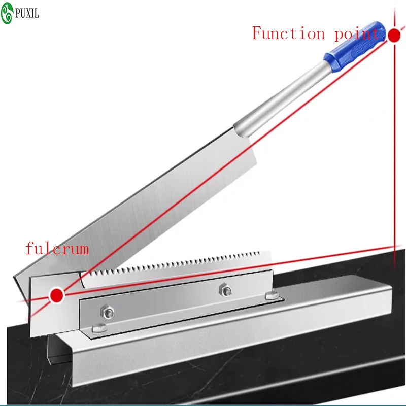 Manual Frozen Meat Bone Saw Cutting Chopping Cutter Machine Chicken Leg Cutter Fish Ribs Bone Ribbonfish Guillotine Cut Machine