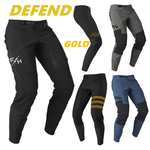 2026.5 FH Defend MX MTB DH Pants Ride Mountain Bike Pants Motocross Dirt Bike BMX XC Enduro Cycling Pants Bicycle Pants 4colr