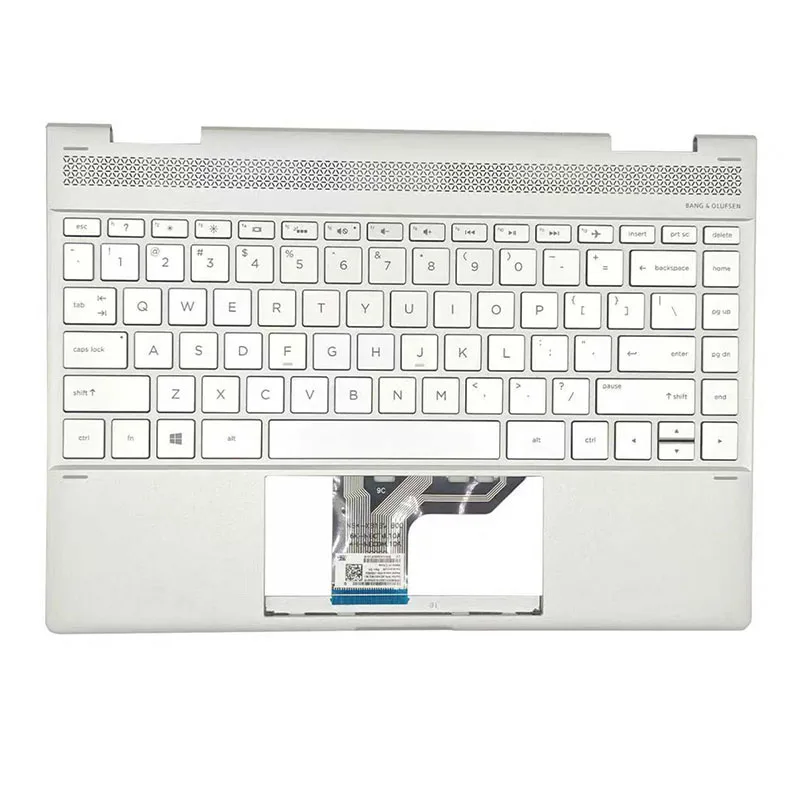 for HP Spectre X360 13-AE TPN-Q199 New Palmrest Upper Case With US Backlight Keyboard