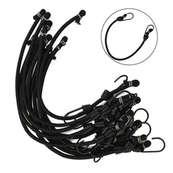 10 Pack Bungee Cord Heavy Duty Elasticity Rope 25cm Outdoor Tent Assembly Luggage Camping Accessories