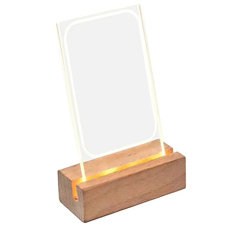 Dependable-3 Inch Frame For Fujifilm Instax Mini 12 Film LED Light Transparent Photo Frame For Instant Camera Mini 11 Photo Tabl