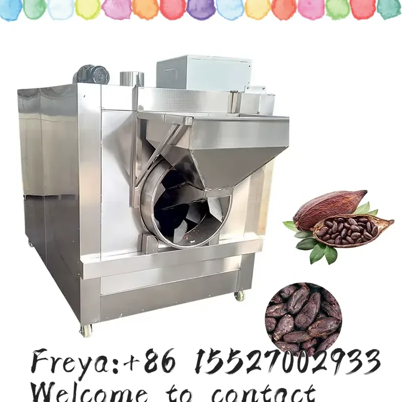 Fully Automatic Instant Coffee Powder Line Cocoa Cacao Nibs Organic Production Line Cocoa Butter Powder Making Machine