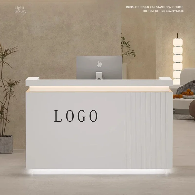 

Nordic Originality Reception Desks Modern Simple Design White Reception Desks Outfit Shop Salon Furniture Приемная Стойка FYRD
