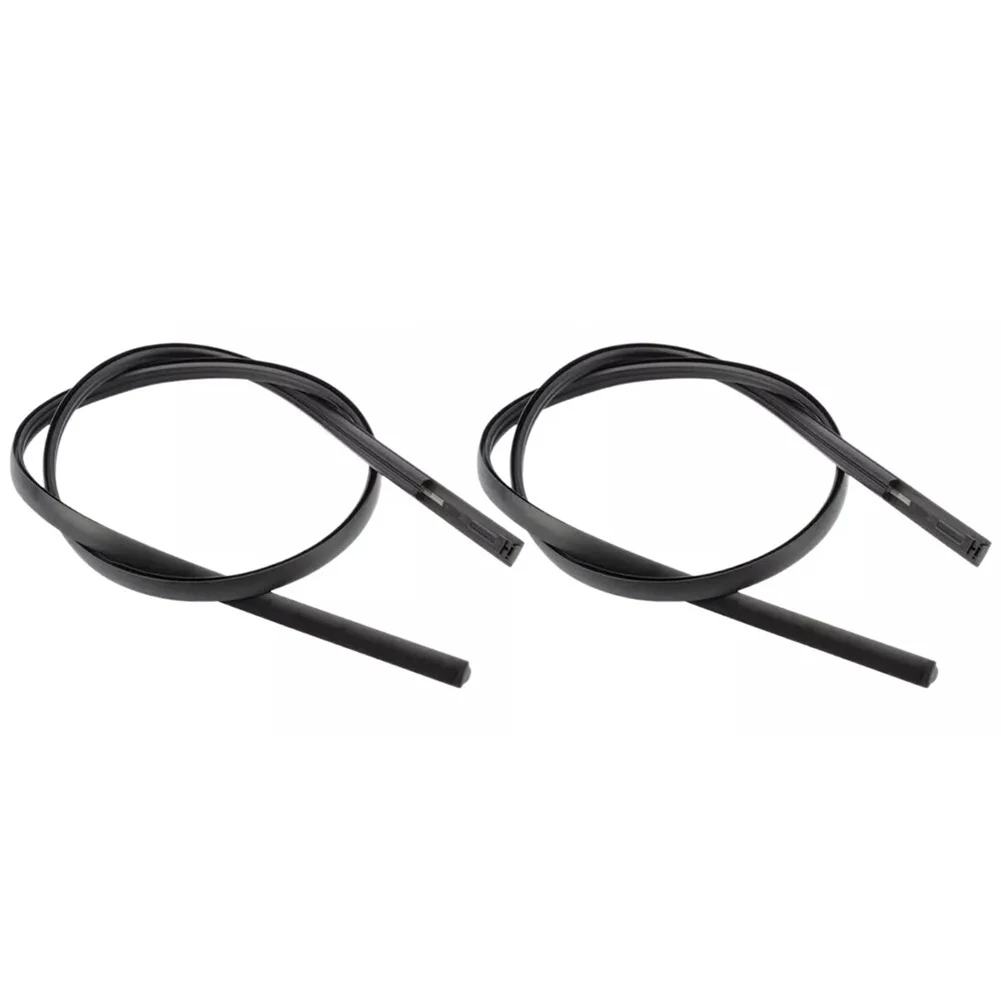 Black Roof Seal Strip High Reliability Perfect Factory Match Stable Characteristics Black Rubber Material Brand New Condition