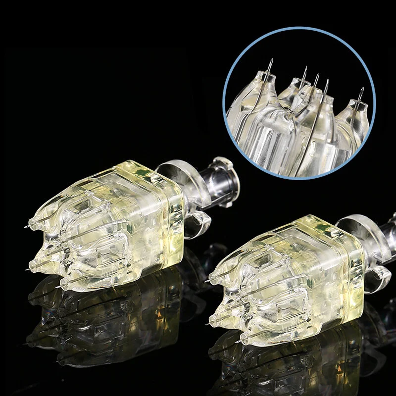 5pin 32G Crystal Needle Injector Water  Injection Hair Growth Micro Needle Cosmetic Dermal Filler