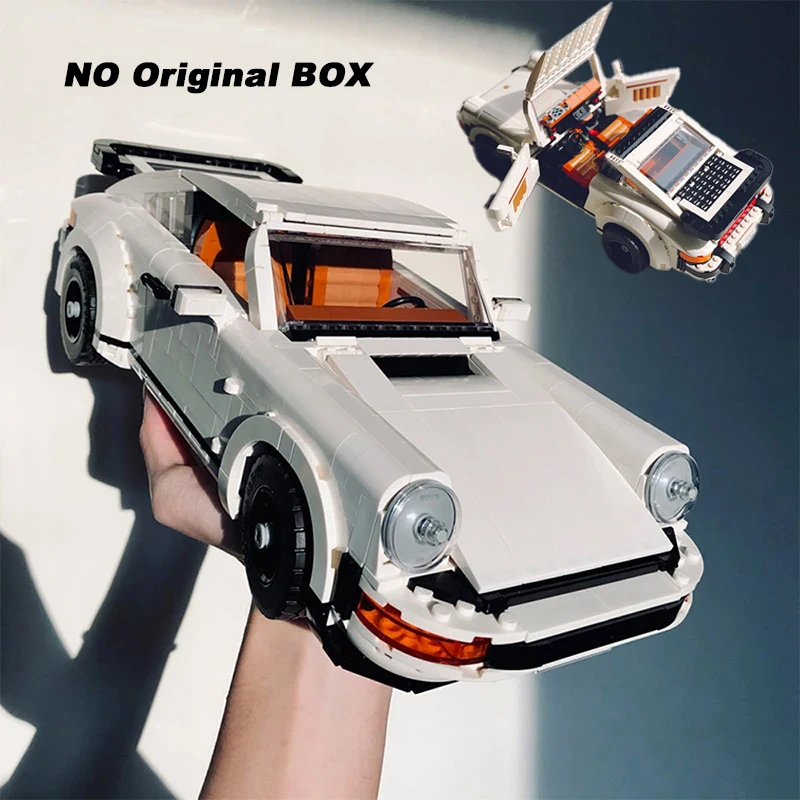 

MOC Decoration Model Racing Vehicle Bricks Toys Technical Retro Convertible Sports Car Building Blocks Sets Kids Birthday Gifts