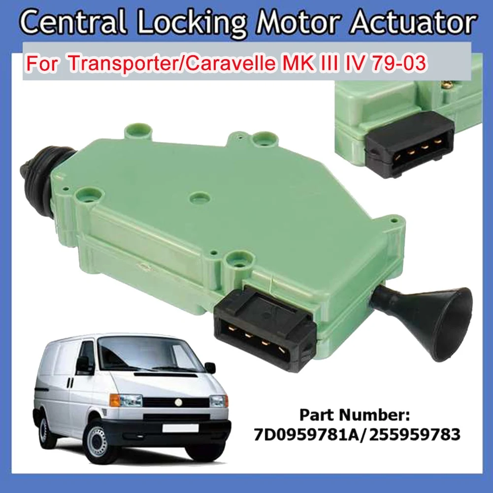 7D0959781A Car Central Door Lock Actuator Mechanism for VW Transporter T4 EuroVan Multivan Servo Motor Locking 701975783