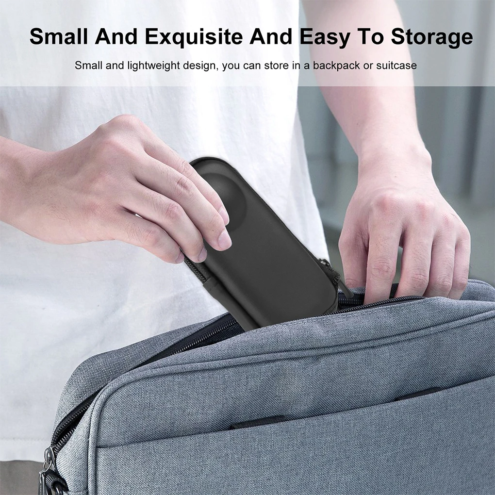 Mini Storage Case for Insta360 X4Accessories Anti-scratch Portable Storage Bag for Insta 360 X4 /X2/X3 Action CameraCarrying Bag