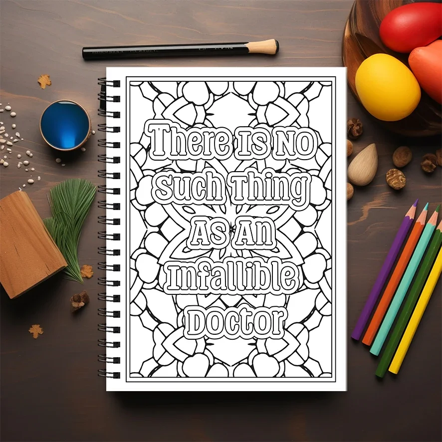 Adult Quotes Coloring Book - 8.3x 11.2 Inch 22 Page Coloring Book - Helps Reduce Stress and Ease Emotions