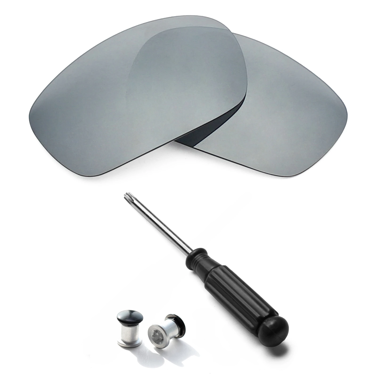 ezoptix123 Polarized Lenses & Bolt & Screwdriver-T20 Tools Replacement for Oakley Jawbone / Jawbone Asian Fit Sunglasses
