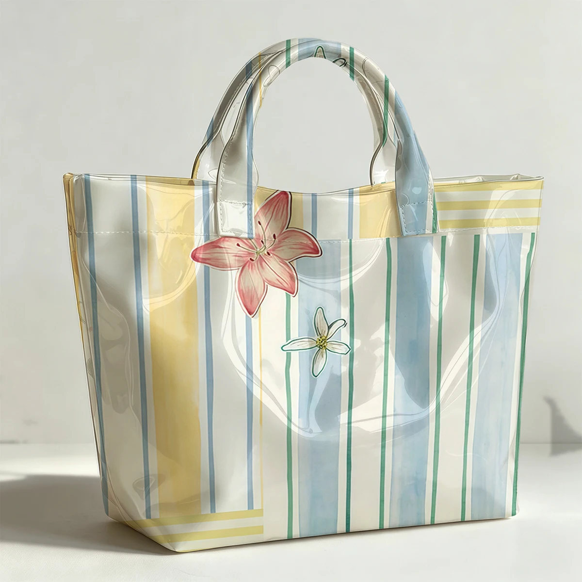 Luxe gele strepen, modieuze ta - Luxury Bags Yellow recensie en prijs
