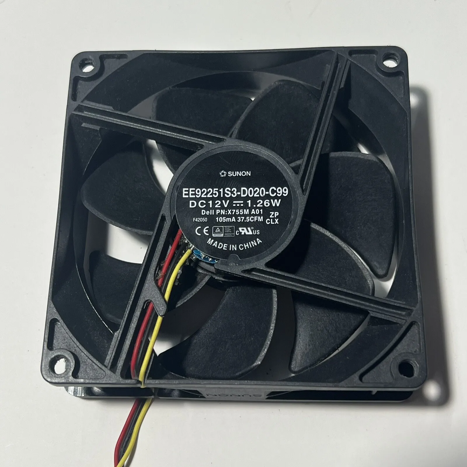 

Для SUNON 9225 12 В 1,26 Вт EE92251S3-D020-C99 9 см 9025 промышленный охлаждающий вентилятор постоянного тока-