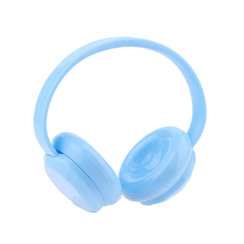 Headphone Boneka Katun Earphone Lucu untuk Boneka Katun 10Cm Headset Boneka Mini Mewah Dekorasi Mode DIY Aksesori Boneka Hadiah