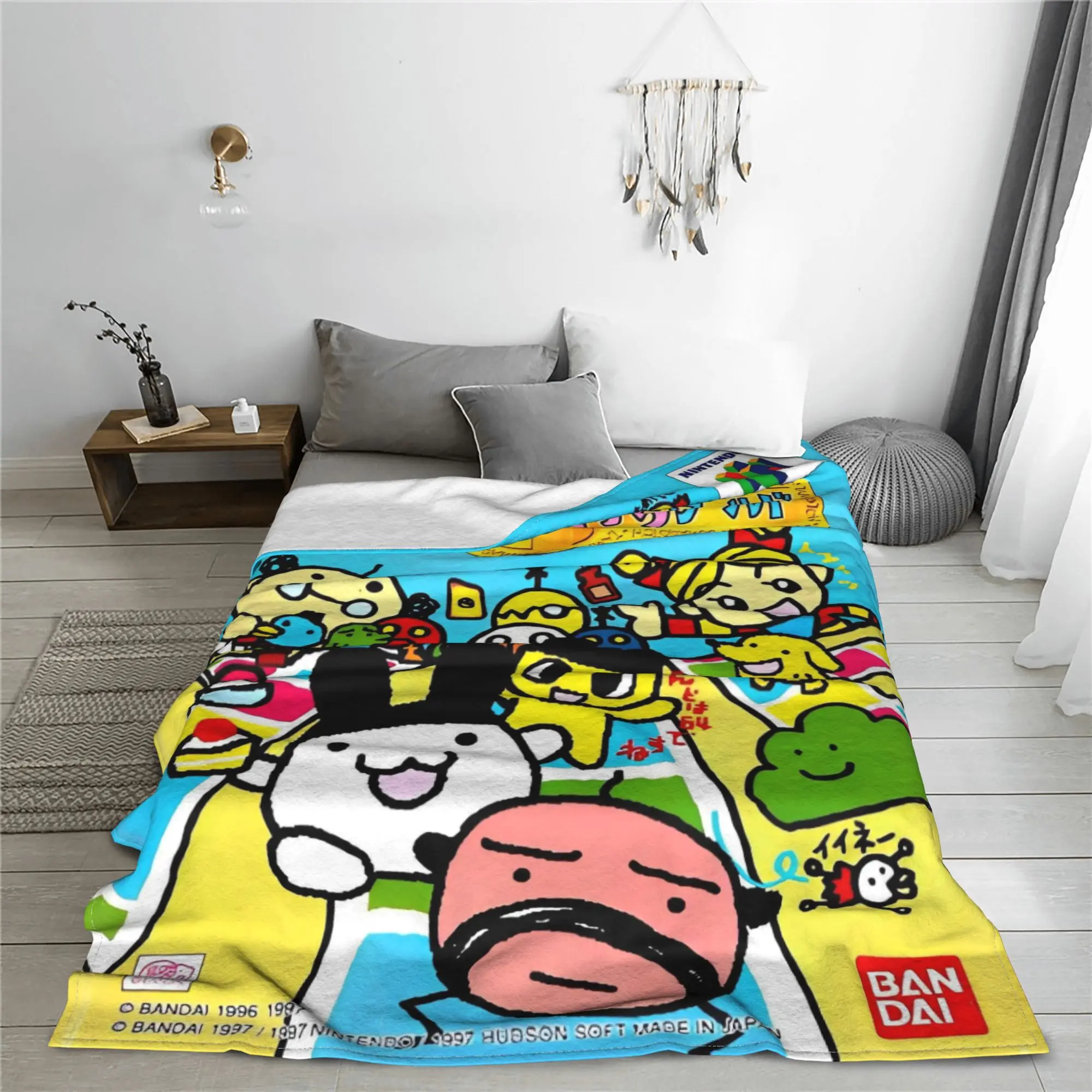 اليابانية Tamagotchis بطانية دافئة لينة الجمالية أفخم رمي بطانية للطفل الأريكة السرير الفانيلا المفرش غطاء السرير #3