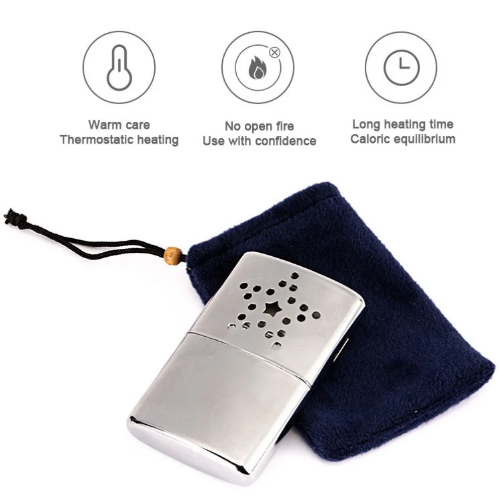 Winter Fuel Hand Warmer Reusable Standard Pocket Hand Warmers Head for Outdoor Camping Fishing Catalytic Warmer