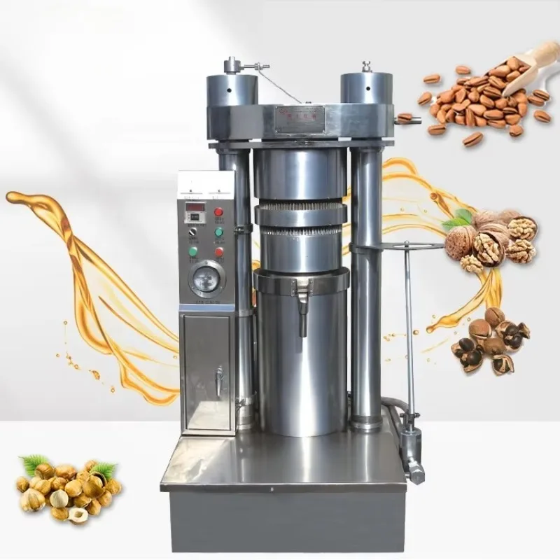Commercial Oil Pressers Automatic Hydraulic Oil Press Machine High Oil Yield of Sesame