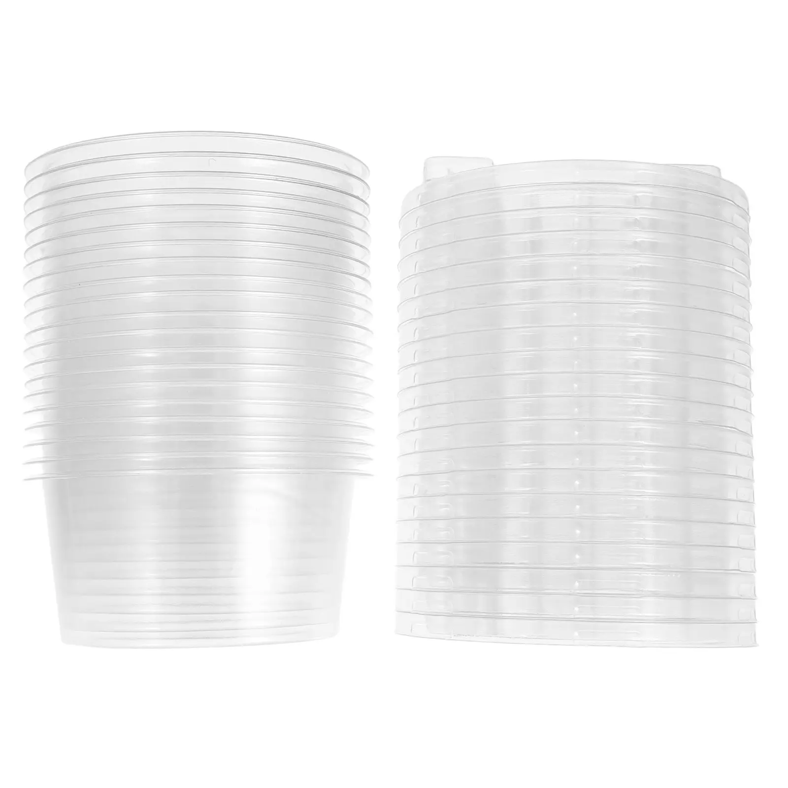 

20Pcs Placement Rack Plastic Cleaning Cup Disposable Cartridge Holder Working Tray Supplies Tattoo Stand Tray