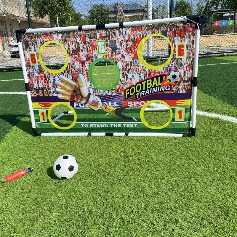

47-Inch Large Soccer Goal with Scoreboard, Durable PP Material, Indoor & Outdoor Family Soccer Toy, Precision Shooting Practice