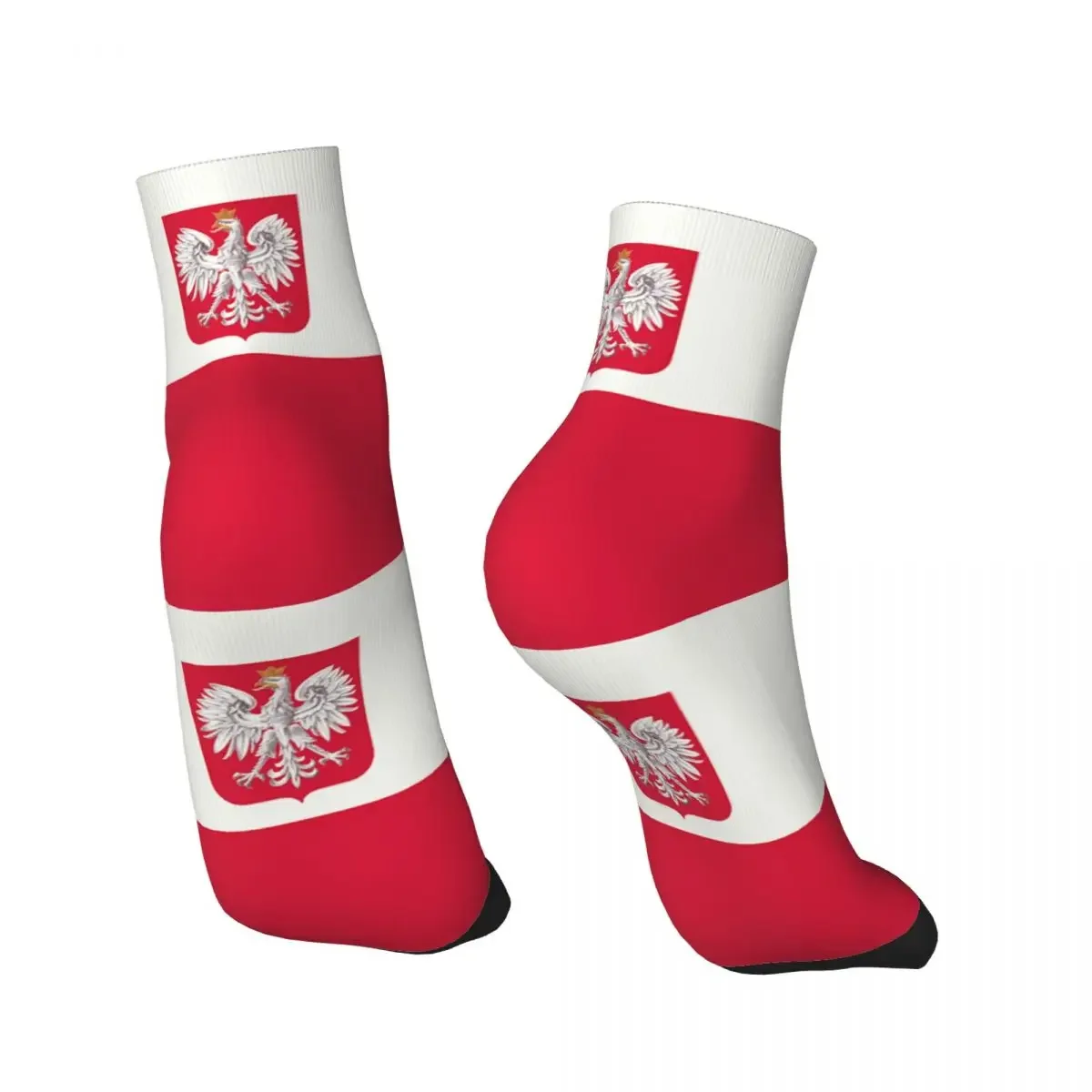 Chaussettes de basket-ball de sport d'impression 3D pour hommes et femmes, sensation polonaise Kawaii, chaussettes chaudes