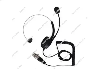 NE-11 Super Light Headband Headset with Microphone Intercom Headset XLR Connector 4 Pin 5pin