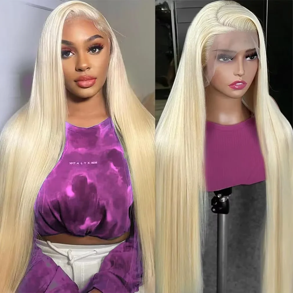 

13x4 13x6 HD Прозрачный 613 Медовый блондин Цвет Парики из натуральных волос на кружеве для женщин Необработанный бразильский прямой парик на фронтальной части шнурка