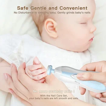 Tagliaunghie elettrico per bambini Strumento per lucidare le...