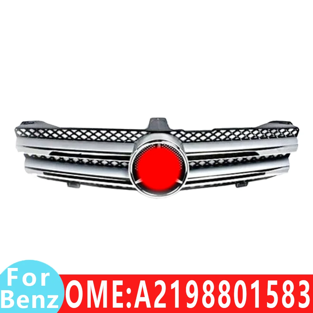 Suitable for Mercedes Benz A2198801583 car front bumper Grille mesh Middle grid base W219 CLS 320 CL S350 CLS280 CLS 500 CLS 550