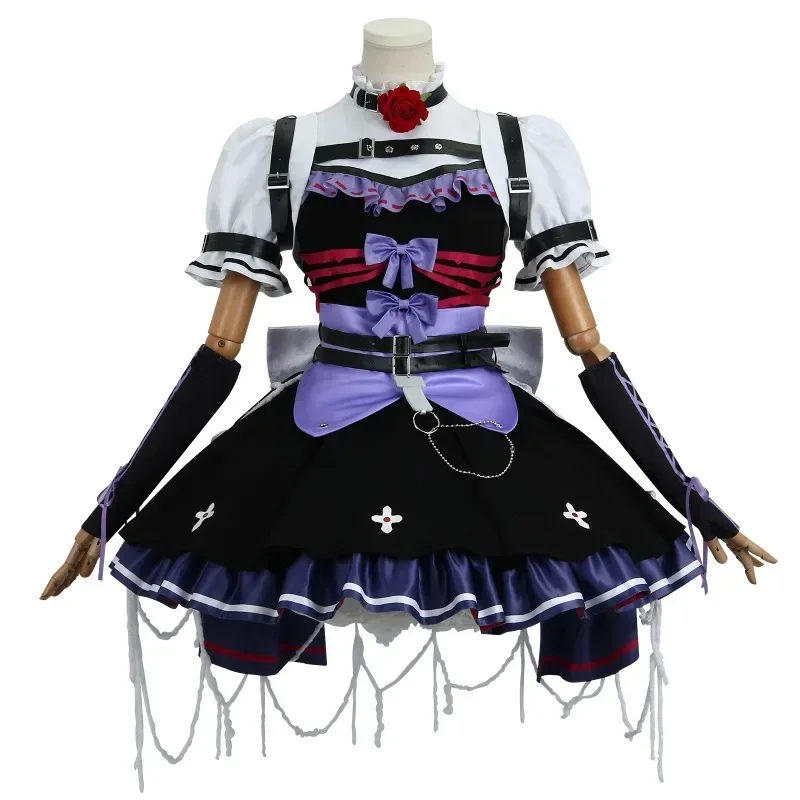 لعبة 2025 زي البستاني التأثيري مجموعة كاملة للهالوين الهوية الجديدة زي إيما وودز كرنفال حفلة الزي dsh3