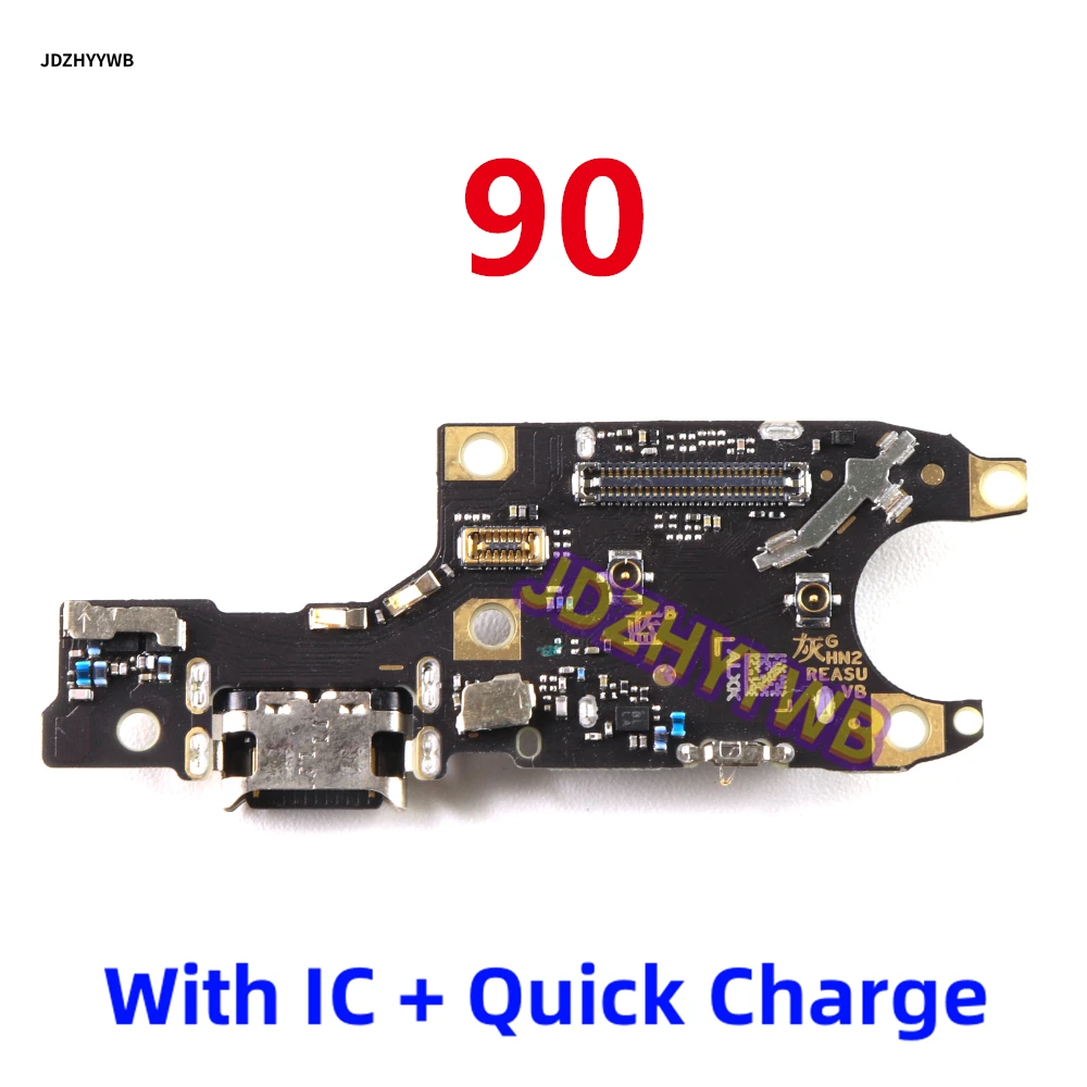 Dock Connector USB Charger Charging Port Flex Cable Board For Huawei Honor 90 USB Type-C 2.0 With Mic Microphone