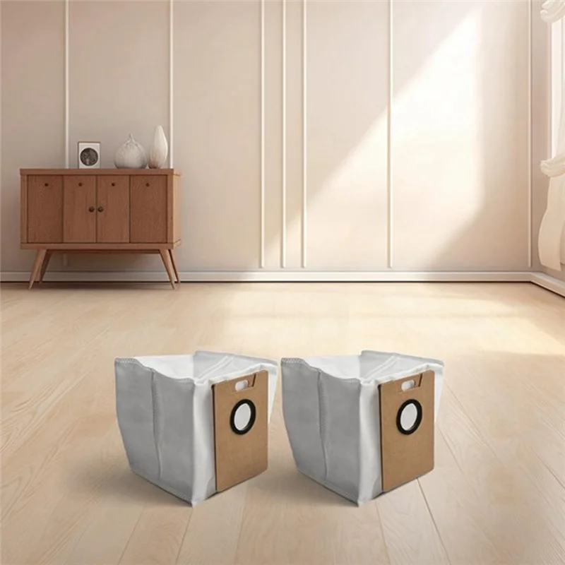 B90B-30 Stück Staubbeutel für TP-Link Tapo RV30 Max Plus / RV20 Max Plus, Lydsto R1 Edge, Miwhole M9 Lite, Roidmi Eve Rook Sweeper