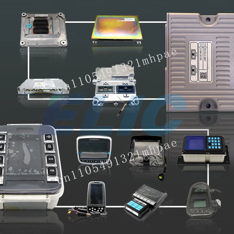 

PC78 7861-94-3000 PC78MR-6 Excavator Throttle Motor Acceleration Controller programada 20y06-17220 ECU with Komatsu Software