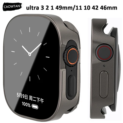 Funda De Aleación De Aluminio Para Apple Watch Ultra 3, 2,