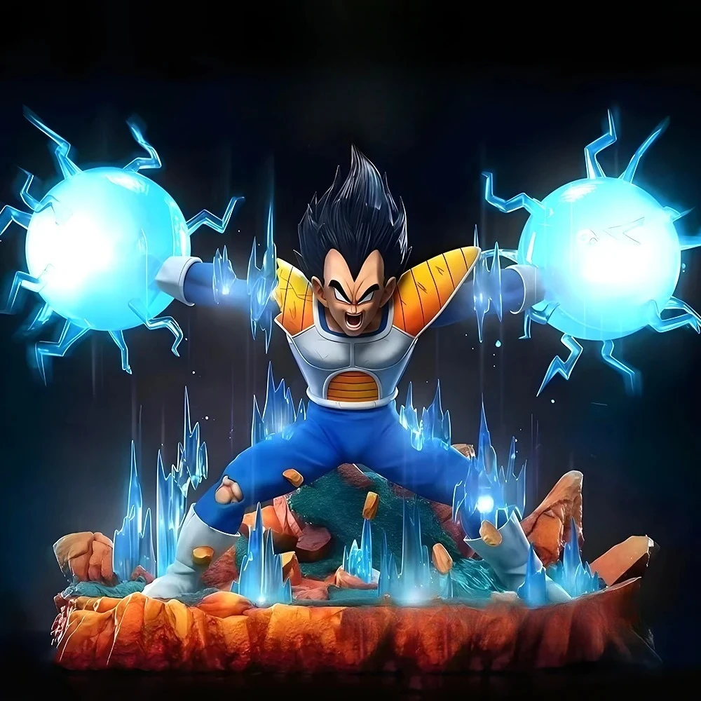 

Аниме-фигурка Супер Сайян Маджин Вегета, 22 см/8,66 дюйма, коллекционная модель из ПВХ, игрушка, подарок на день рождения