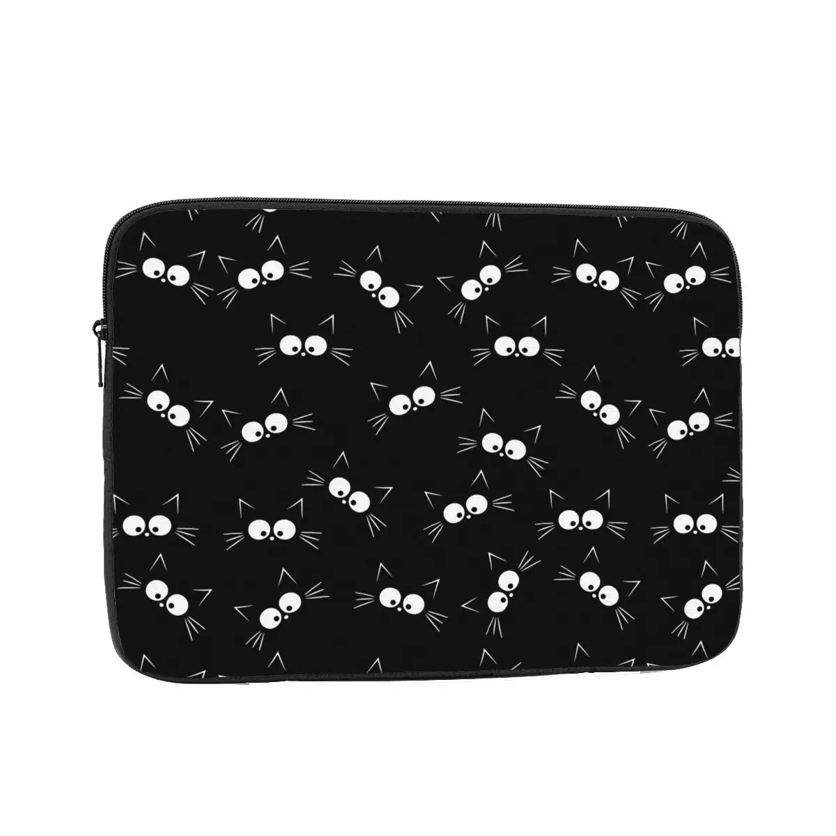

Cute Black Cat Pattern Laptop Sleeve Cover Bag 10 12 13 15 17 Inch Notebook Bag Sleeve Tablet Shockproof Case Bag