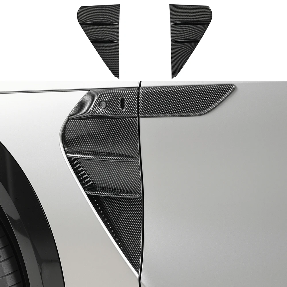 

Листовая доска, боковое украшение ветрового лезвия, цветной комплект из углеродного волокна, декоративная наклейка, модифицированные аксессуары для 2025 2026 Xiaomi YU7