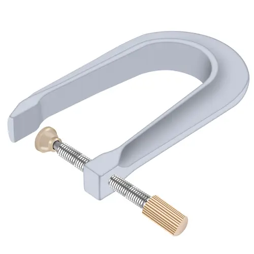 Violin Bass Bar Clamp Aluminum Fiddle Bass-Bar Clamps Board Fix Viola Cello Sound Beam Bridge Clip Luthiers Repair Tools - Image 4