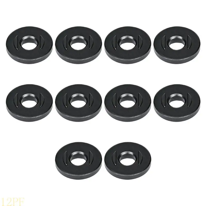 12PF Pack of 10 Multiple Size Backing Plates for Angled Grinders Impact Resistant 4