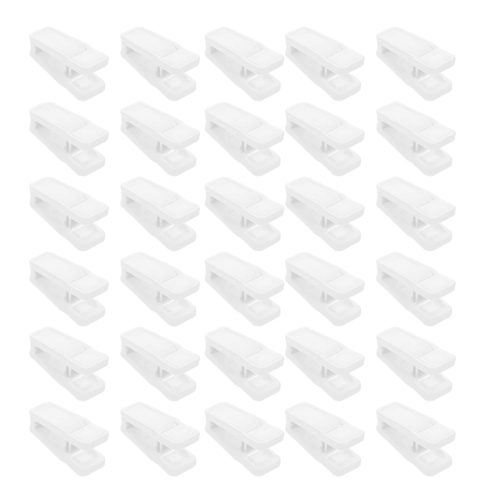 

40Pcs Multipurpose Plastic Hangers Clips Lightweight Compact Travel Accessories Food Bags Clothes Management Organizing